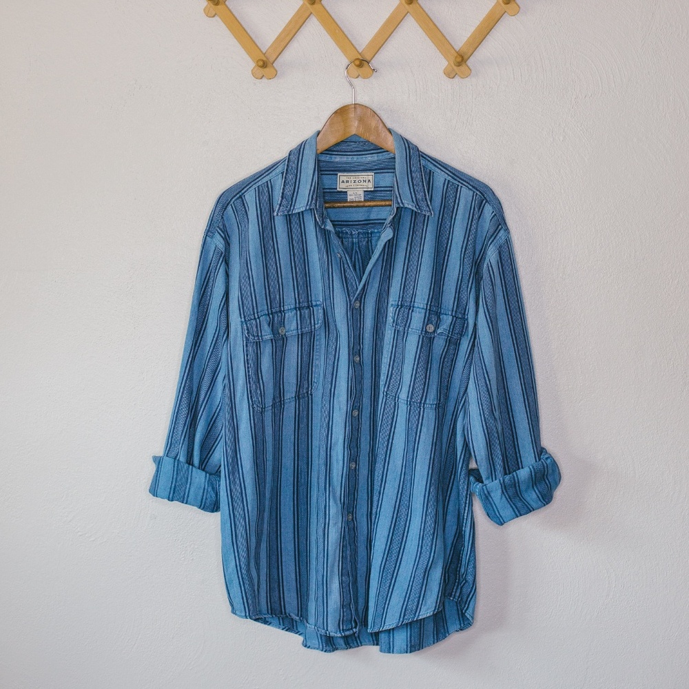 Vintage Striped Men's Shirt